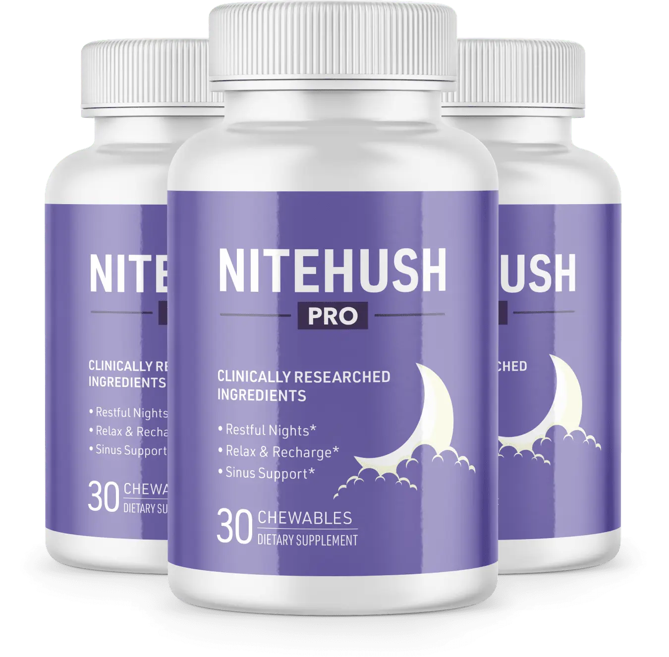 Nitehush Pro 3 bottles